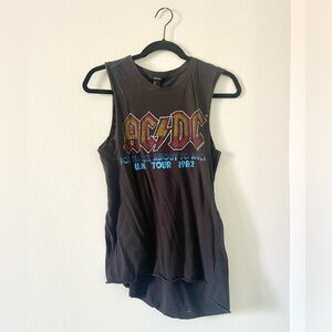 AC/DC | UK Tour 1982 Muscle Tank Tee S